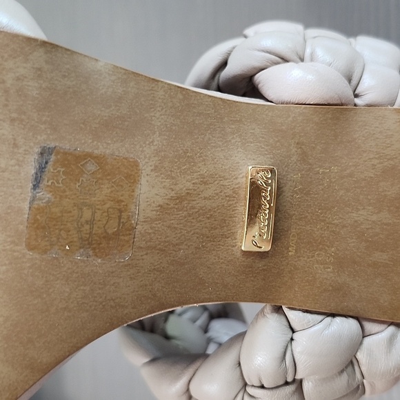 L'INTERVALLE Cream Braided Sandals - Picture 9 of 14